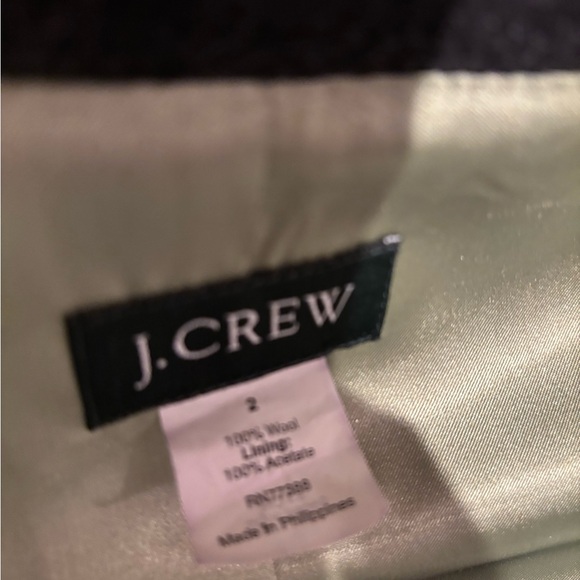 J. Crew Charcoal Double-Breasted Pea Coat - Picture 6 of 14